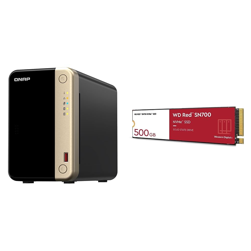 QNAP (キューナップ) NAS キット 2ベイ ホーム向け TS-233